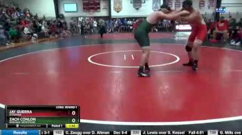 285 lbs Cons. Round 1 - Zach Conlon, Dubuque Hempstead vs Jay Guerra, Ottumwa