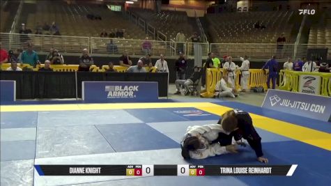 Trina Louise Reinhardt vs Dianne Knight 2025 Pan Jiu Jitsu IBJJF Championship