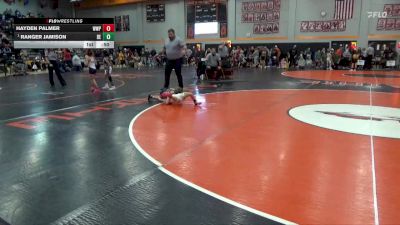 SPW-6 lbs Quarterfinal - Ranger Jamison, DC Elite vs Hayden Palmer, Waukee Warrior Powerhouse