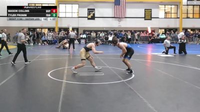 165Tan lbs Rr Rnd 3 - Mason Collins, Navy vs Tyler Fromm, Franklin & Marshall