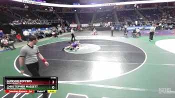 I-145 lbs Cons. Round 3 - Christopher Massett, Patchogue-Medford vs Jackson Koppers, Rush-Henrietta