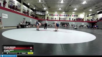 149 lbs Cons. Round 5 - Ethen Doty, Upper Iowa vs Dylan Brown, Central Oklahoma