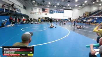 85 lbs 5th Place Match - Jacob Slaten, Wright Gladiators vs Jayce Heginbottom, Riverton USA Wrestling