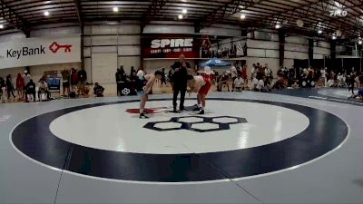 61 kg Cons. Round 2 - Jake Castagneto, Brunson UVRTC vs Cael Long, Kohawk Wrestling Club