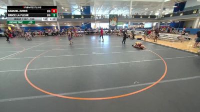120 lbs Cons. Round 4 - Brice La Fleur, Unattached vs Samuel Jones, Unattached
