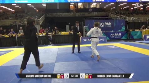 Melissa Dawn Campanella vs Mariane Moreira Santos 2025 Pan Jiu Jitsu IBJJF Championship
