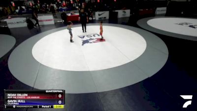 49 lbs Quarterfinal - Noah Dillen, Beat The Streets - Los Angeles vs Gavin Hull, California