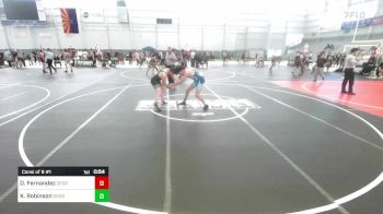 138 lbs Consi Of 8 #1 - David Fernandez, Deer Valley HighSchool vs Karter Robinson, Shootbox WC