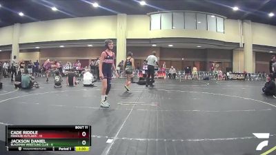 91 lbs Finals (8 Team) - Jackson Daniel, Blackman Wrestling Club vs Cade Riddle, Missouri Outlaws