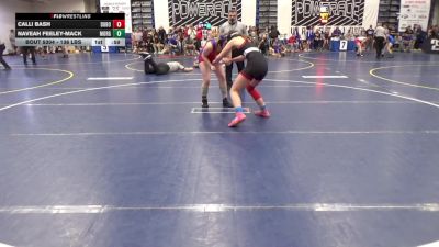136 lbs Consy 4 - Calli Bash, DuBois vs Naveah Feeley-Mack, Morgantown-WV