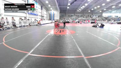 100 lbs Rr Rnd 3 - Brady Watson, Warhawks vs Nathan Ahlgren, North Carolina National Team Blue
