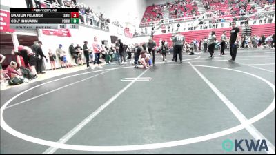 Rr Rnd 2 - Daxton Felkner, Smith Wrestling Academy vs Colt Inguarm, Ponca City Wildcat Wrestling