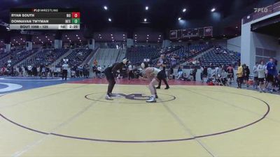 125 lbs Champ. Round 2 - Donnavan Twyman, Indiana Tech vs Ryan South, University Of Rio Grande
