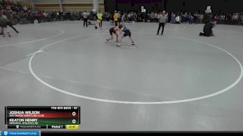97 lbs Champ. Round 2 - Joshua Wilson, Mat Demon Wrestling Club vs Keaton Henry, Immortal Athletics WC
