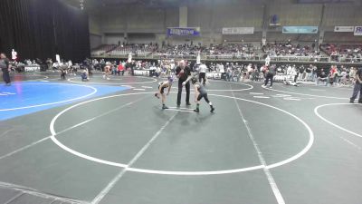 58 lbs Consi Of 4 - Lucas Thornton, Duran Elite vs Laz Romero, Unattached
