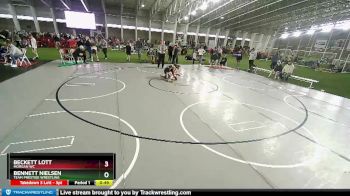 96 lbs Cons. Round 1 - Bennett Nielsen, Team Prestige Wrestling vs Beckett Lott, Morgan WC