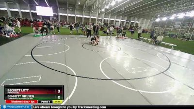 96 lbs Cons. Round 1 - Bennett Nielsen, Team Prestige Wrestling vs Beckett Lott, Morgan WC