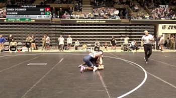 157 lbs Consi Of 8 #2 - Owen O'Conner, Army vs CJ Liddie, Tennessee-Chattanooga