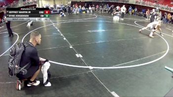 110 lbs Cons. Round 2 - Ryne Jorgensen, The Best Wrestler vs Jeffrey Martin Jr, Chase County Wrestling Club