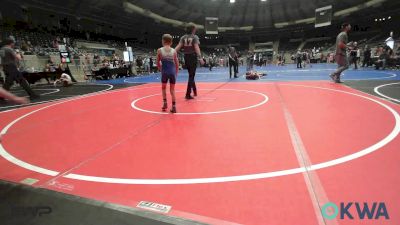 55 lbs Final - Preslie Dickerson, Blue Devil Wrestling vs Christopher Waitkus II, Team Tulsa Wrestling Club