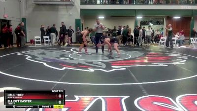 165 lbs Cons. Round 2 - Paul Toof, Bishop Ireton vs Elliott Easter, Trinity