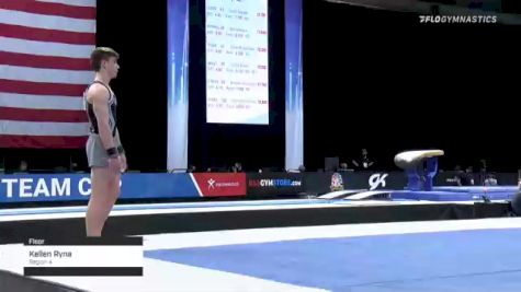 Kellen Ryna - Floor, Region 4 - 2021 Winter Cup & Elite Team Cup