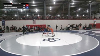 55 kg Cons. Sub-semis - Isaac Gibbs, Tiger Wrestling Club vs William Jakeway, Sons Of Thunder Wrestling