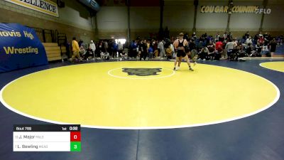 178 lbs Consi Of 8 #2 - Javon Major, Paloma Valley vs Leister Bowling, Mead (CO)