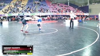 197 lbs Quarters & 1st Wb (16 Team) - Anthony Yacovetti, Lander vs Jackson Kinsella, Nebraska-Kearney