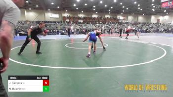 126 lbs Consi Of 4 - Angel Casillas, Mingus Mountain Wrestling Club vs Simon Cervantes, RedWave Wrestling