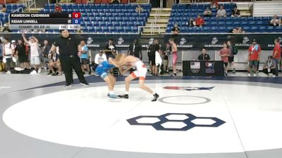 88 lbs Champ. Rd Of 32 - Kameron Cushman, Iowa vs Keian Linnell, Utah