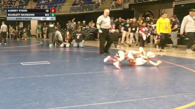 60 lbs Semifinal - Aubrey Stehr, Tri-Valley vs Scarlett Mckeown, Wilkes-Barre