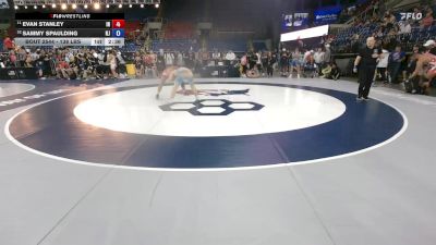 138 lbs Champ. Rd Of 32 - Evan Stanley, IN vs Sammy Spaulding, NJ