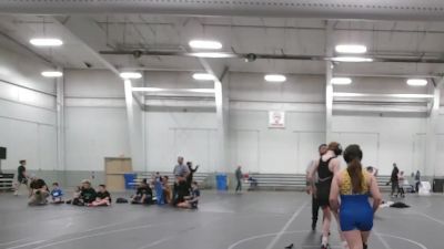 120 lbs Round 7 (8 Team) - Collin LaForge, Mat Assassins Black vs Maliyah Rivas, Mat Assassins Red