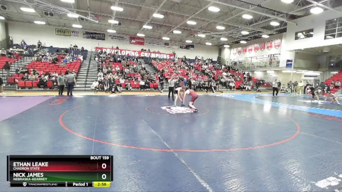 141 lbs 1st Place Match - Nick James, Nebraska-Kearney vs Ethan Leake ...