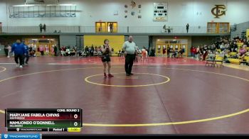 130 lbs Cons. Round 2 - MaryJane Fabela Chivas, Southridge vs Namuondo O`Donnell, Hillsboro