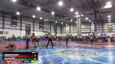 120 lbs Round 1 (4 Team) - Ethan Finn, MOORE COUNTY BRAWLERS - GOLD vs Connor Roark, GROUND UP USA