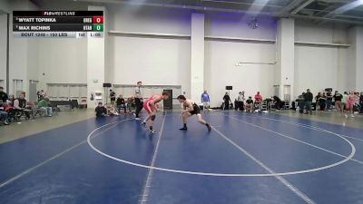 150 lbs Semis - Wyatt Topinka, Oregon vs Max Richins, Utah