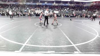 100 lbs Quarterfinal - Mace Wait, Terminator Wr Ac vs Wesley McCracken, Lions WC