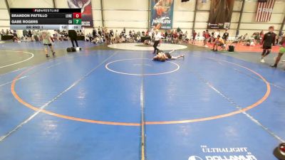 145 lbs Rr Rnd 1 - Dominic Ruggieri, Lone Star Legends vs Mitchell Rowland, Combat Athletics