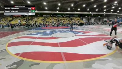 148 lbs Cons. Round 3 - Gabby Dowling, Greybull/Riverside vs Nichole Sumare, Wyoming