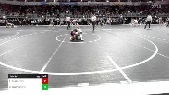 121.6-127.4 lbs Round Of 16 - Eleanor Shinn, Clarke vs Catelin Owens, Topeka Blue Thunder