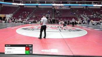 139 lbs Consy Rd I - Luke Jordan, Berks Catholic vs Tyler Ulrich, Warrior Run