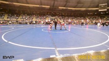 72 lbs Consi Of 16 #2 - Scarlett Rissler, Stronghold Wrestling Club vs Makenna Austra, Bulls Wrestling