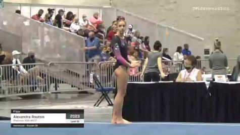 Alexandra Routsis - Floor, Precizion 509 #537 - 2021 USA Gymnastics Development Program National Championships