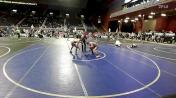 137 lbs Quarterfinal - Kolby Noble, North Montana WC vs Stryker Marvel, Eastside United WC