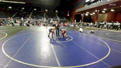 137 lbs Quarterfinal - Kolby Noble, North Montana WC vs Stryker Marvel, Eastside United WC