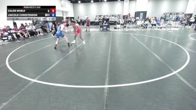 120 lbs Caleb Noble, Illinois vs Lincoln Christenson, Minnesota Red