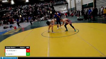 176-188 lbs Champ. Round 1 - Conner Grose-Bryner, Nebraska Titans vs Brady Junck, Aquinas Catholic