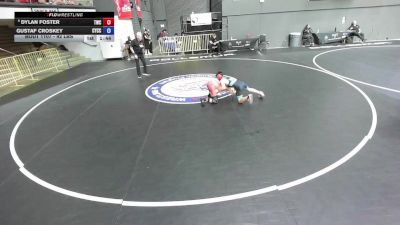 92 lbs Cons. Round 2 - Dylan Foster, Tracy Wrestling Club vs Gustaf Croskey, Community Youth Center - Concord Campus Wrestling